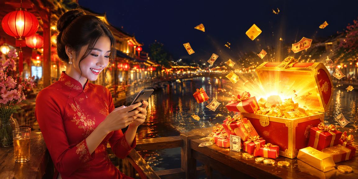 Người chơi casino trên điện thoại tại khu chợ đêm Hà Nội về khuya